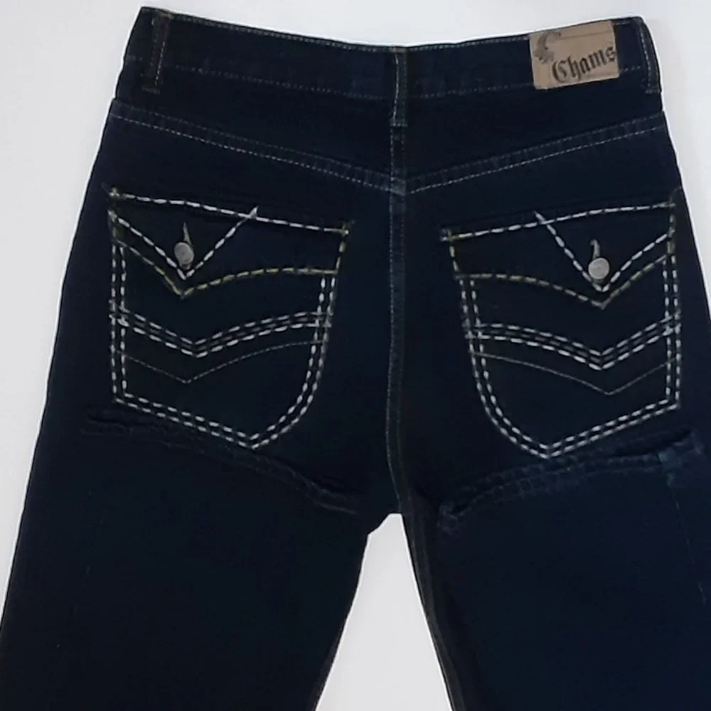 Chams Boys Boot Cut Jeans Size 18